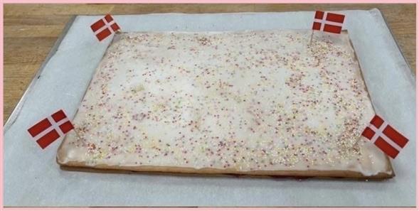 Hindbærsnitte deal - Svarende til 16 snitter (kræver dealbevis)